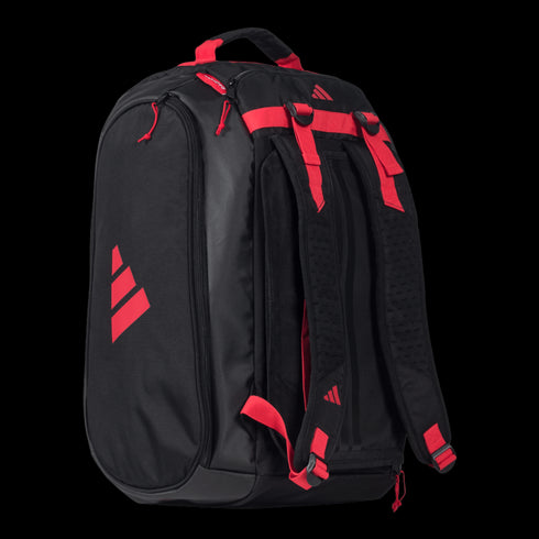 Paletero Adidas Tour Negro/Rojo 3.4 2025